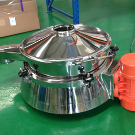 High Frequency Flow Through Sifter